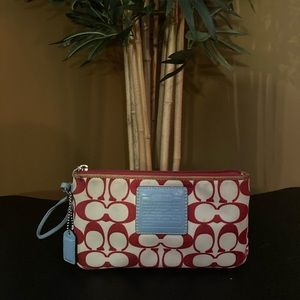 Vintage Coach wristlet